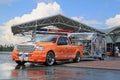 Customized Ford F150 Pick Up Truck and Trailer